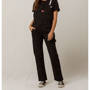 NWT Dickies Pinstripe Overalls